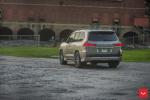Lexus LX570 on Vossen Wheels (HF-3) (Nebula Gray Pearl) 2019 года
